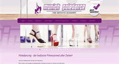 Desktop Screenshot of munich-poledance.de